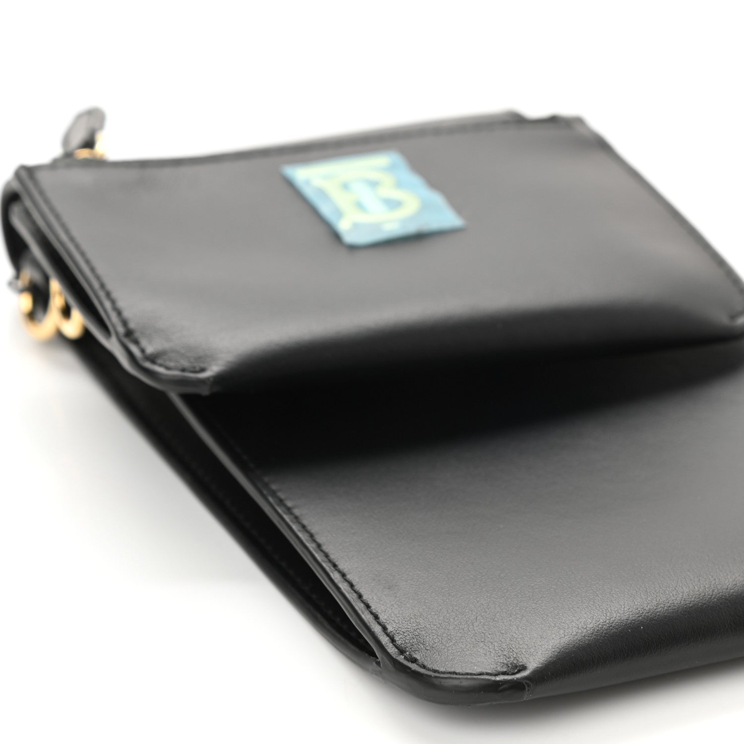 Burberry Smooth Calfskin TB Robin Multi Pouch Black 7 of 8