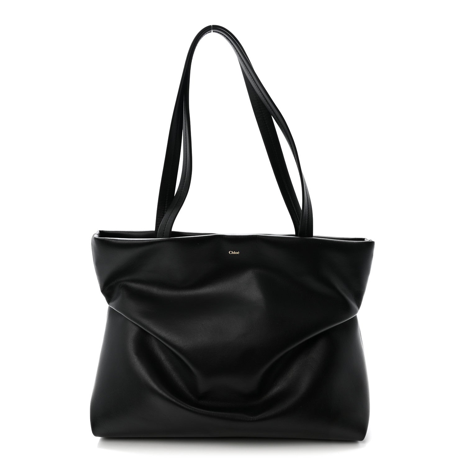 Chloe Calfskin Judy East West Tote Black 1 of 9