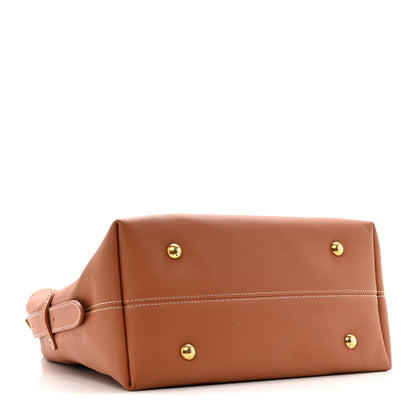 Louis Vuitton Grained Calfskin Low Key Hobo MM Cognac 4 of 12