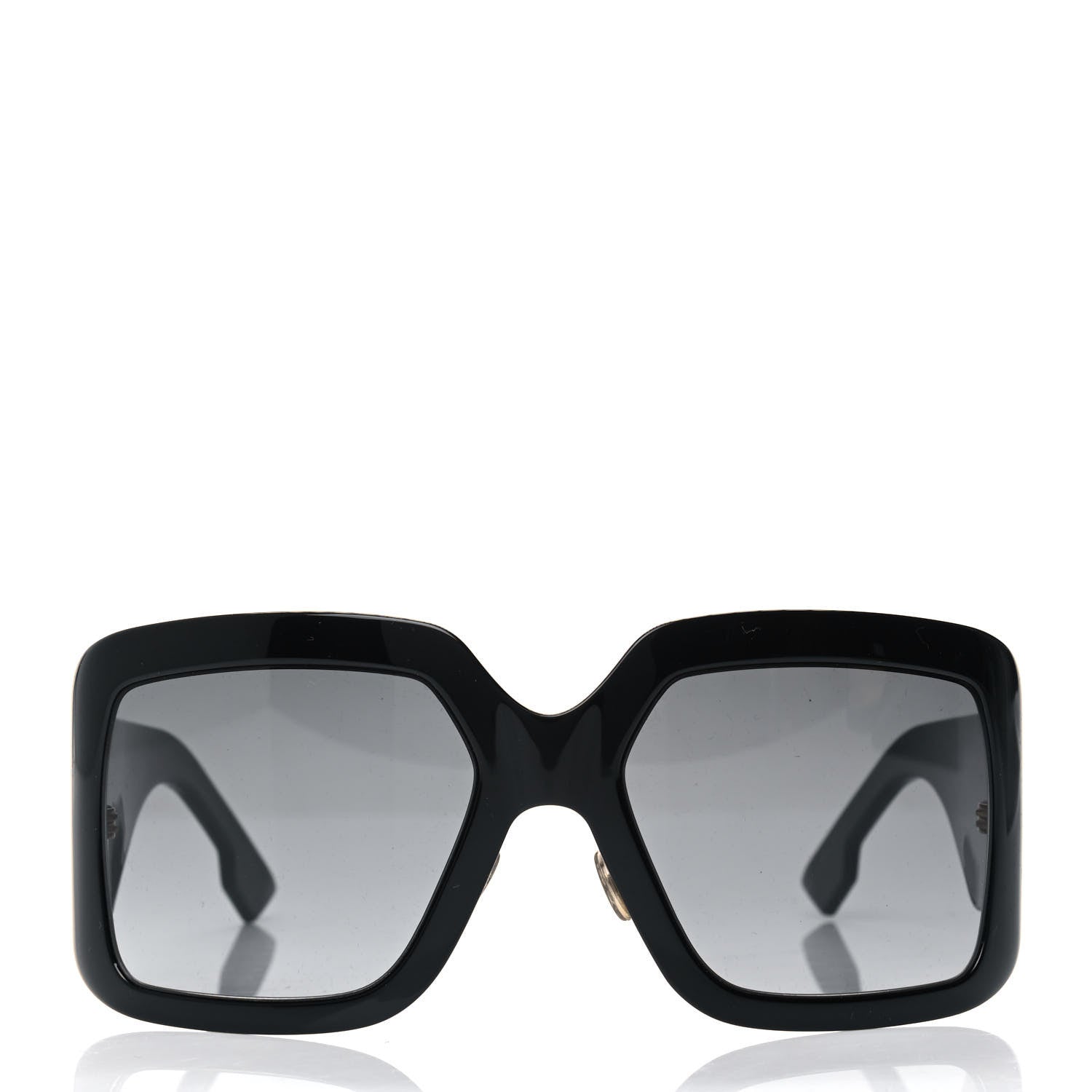 Christian Dior Acetate DiorSo Light 2 Shield Sunglasses Black 2 of 4