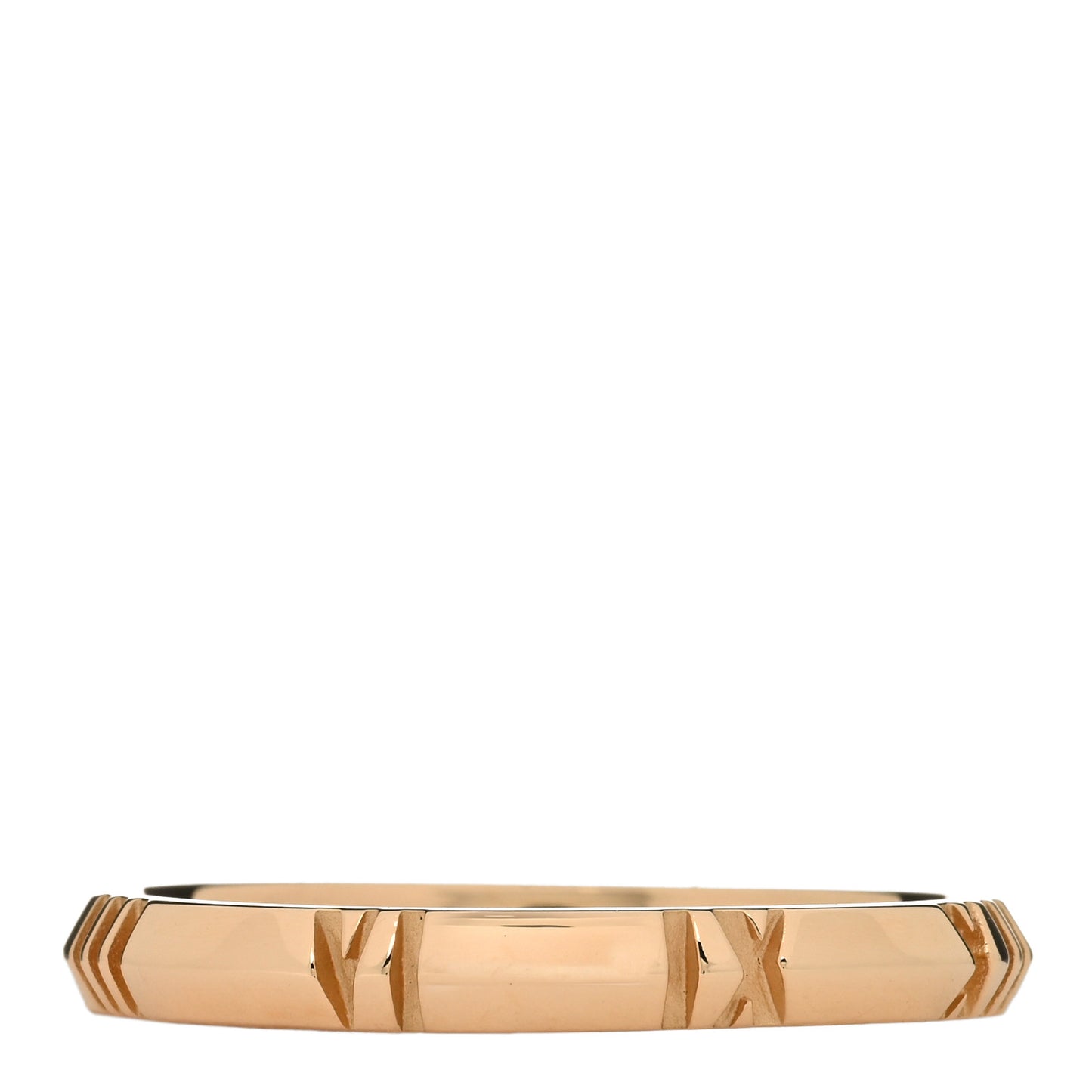 18K Rose Gold Atlas X Closed Narrow Ring 62 10