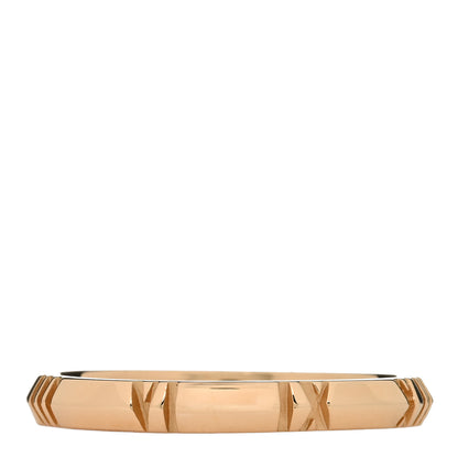 Tiffany 18K Rose Gold Atlas X Closed Narrow Ring 62 10 3 of 4