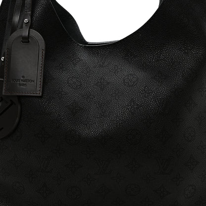 Louis Vuitton Mahina Carmel Hobo Black 6 of 8