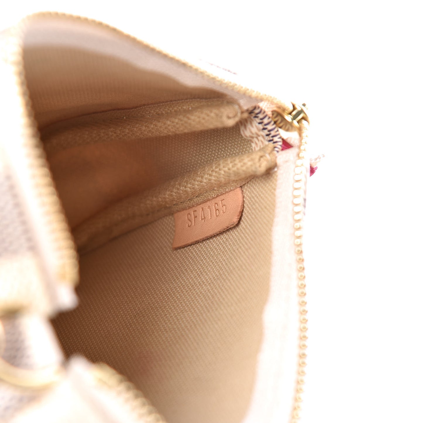 Damier Azur 2015 Christmas Animation Mini Pochette Accessories