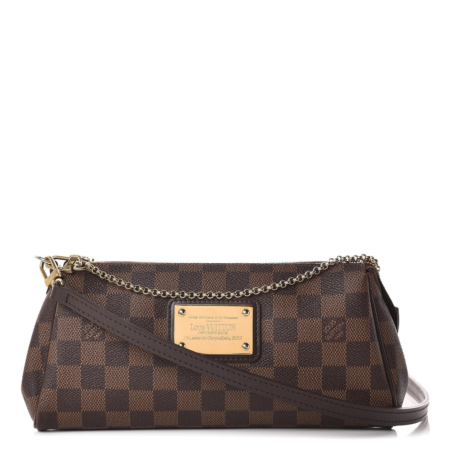 Damier Ebene Eva Clutch