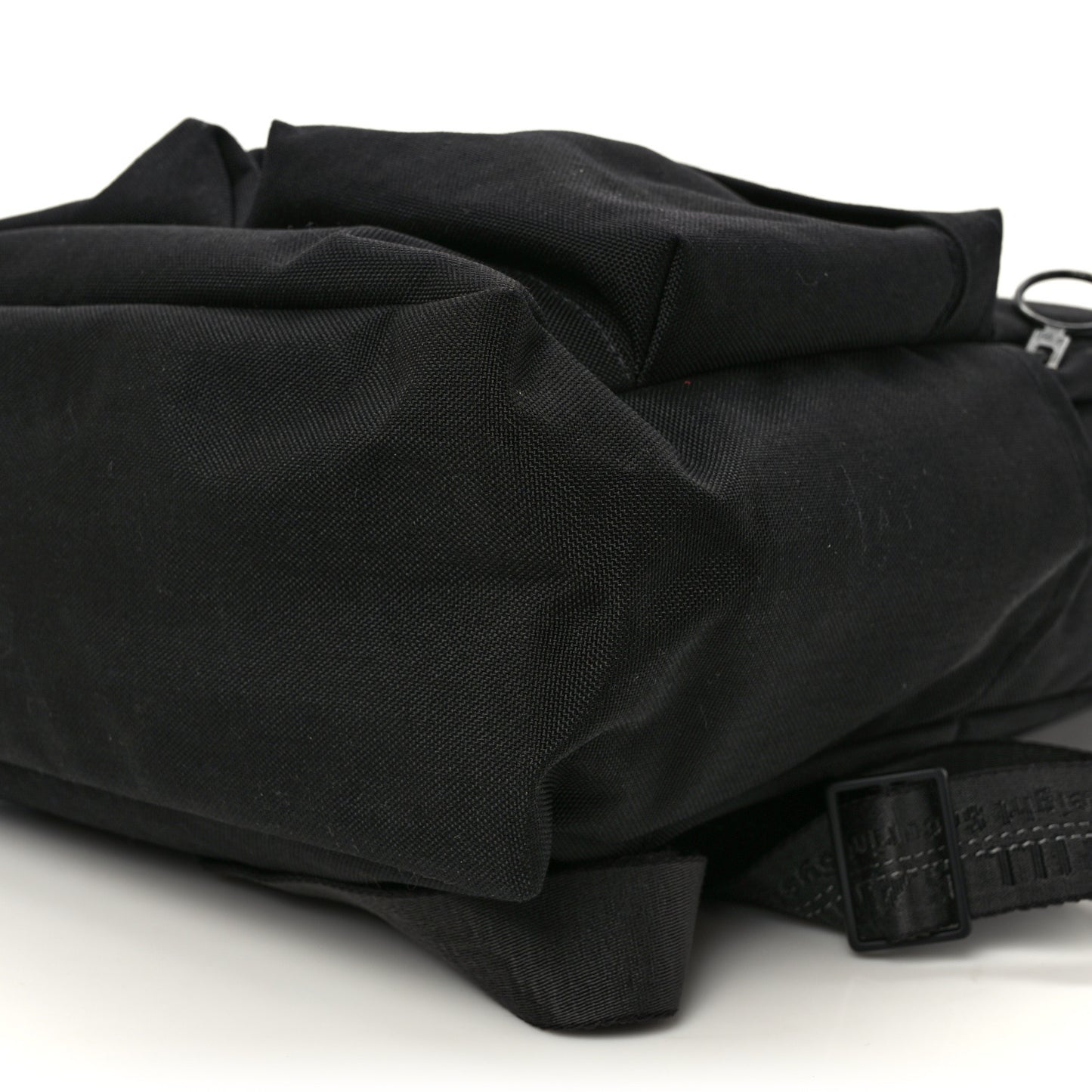 Canvas Logo Backpack Black Fuchsia