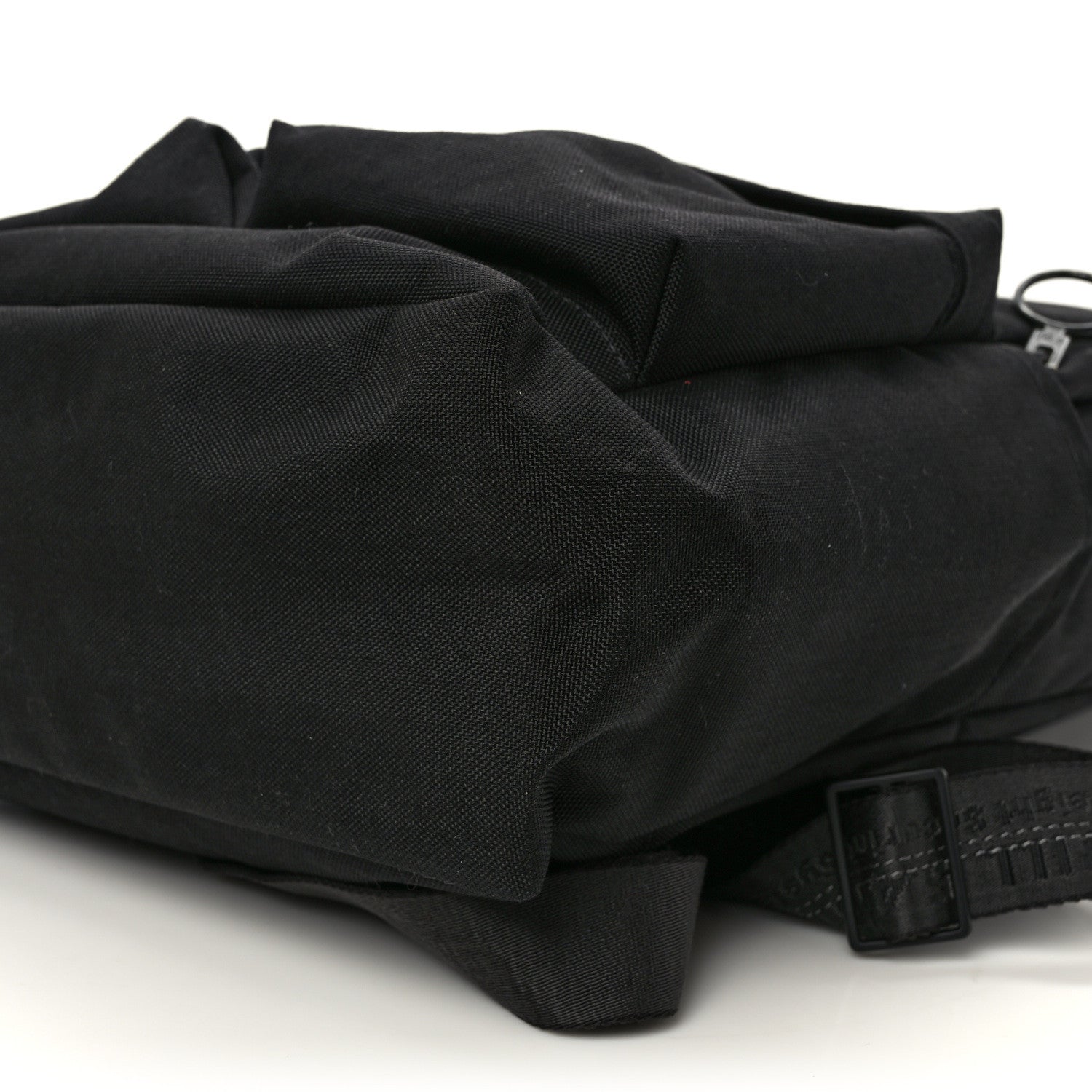 Off-White Canvas Logo Backpack Black Fuchsia 9 of 10