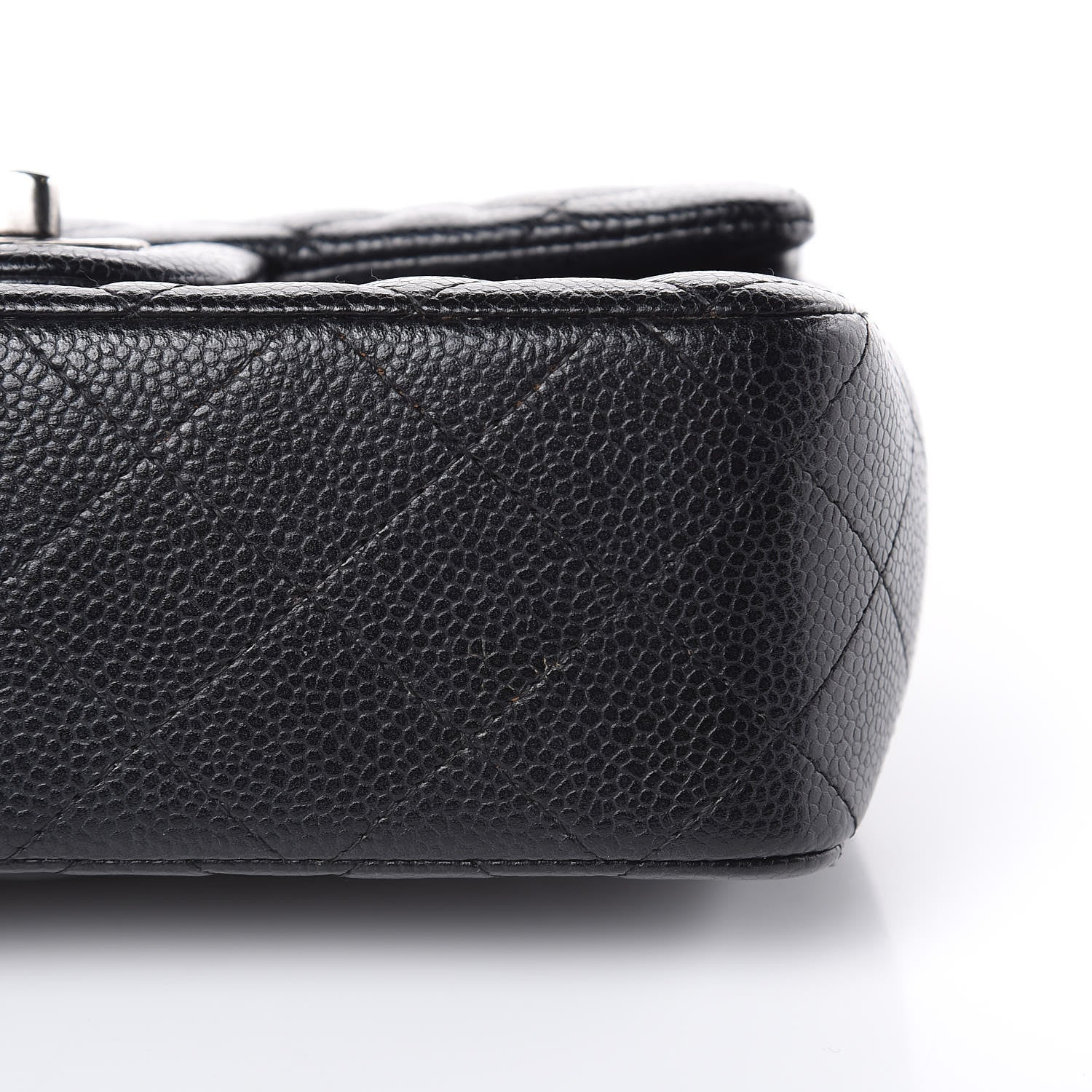Chanel Caviar Quilted Mini Rectangular Flap Black 10 of 13