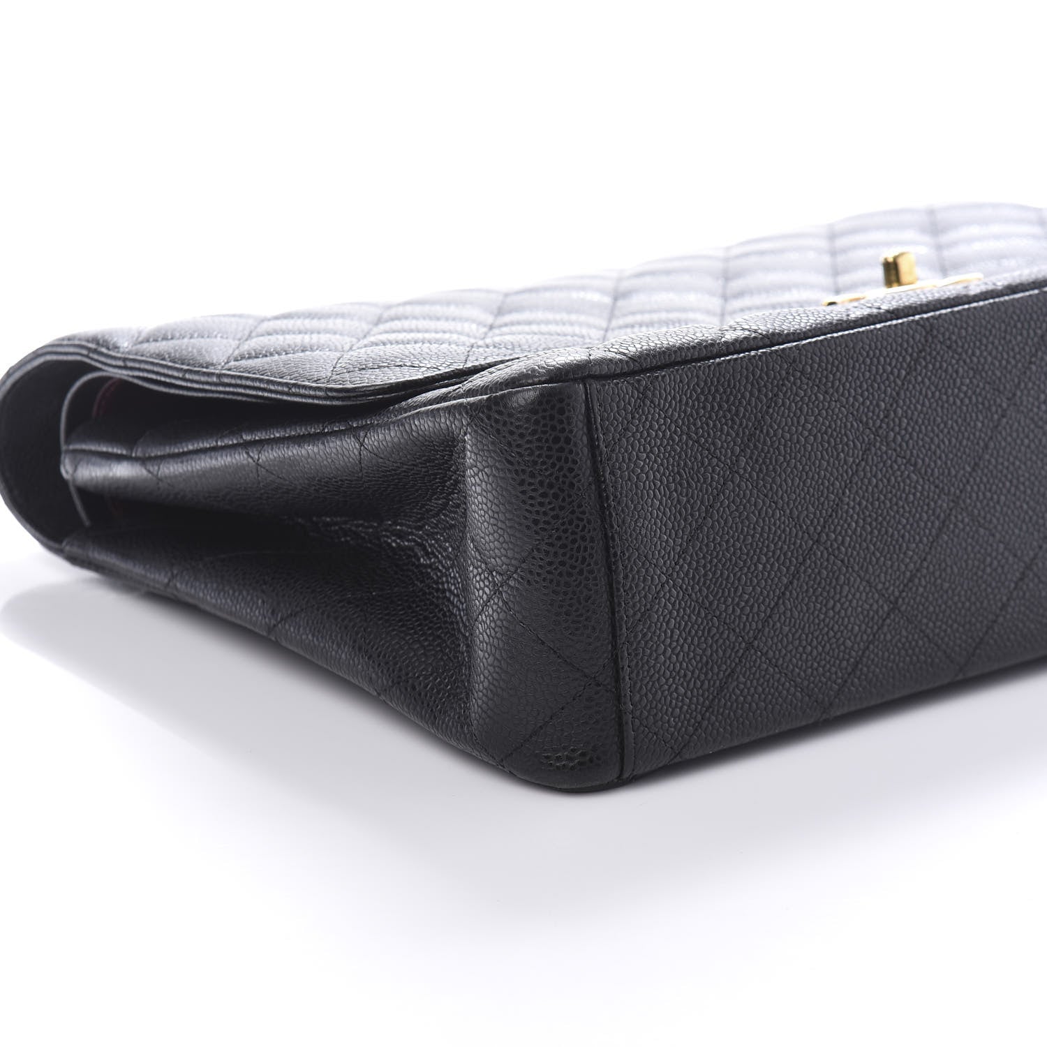 Chanel Caviar Quilted Maxi Double Flap Black 6 of 10