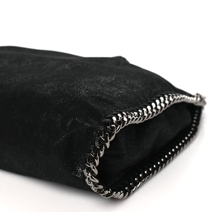 Stella McCartney Shaggy Deer Falabella Fold Over Tote Black 9 of 9