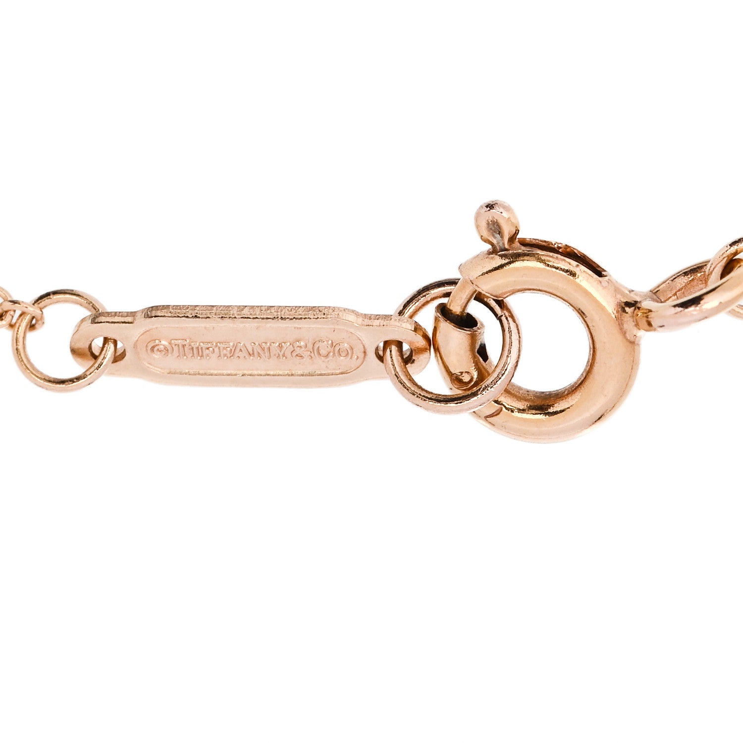 Tiffany 18K Rose Gold Infinity Endless Bracelet 4 of 4