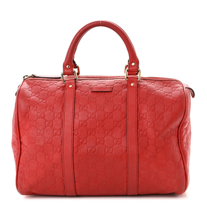 Gucci Guccissima Vitello Tender Medium Joy Boston Sporting Red 1 of 15