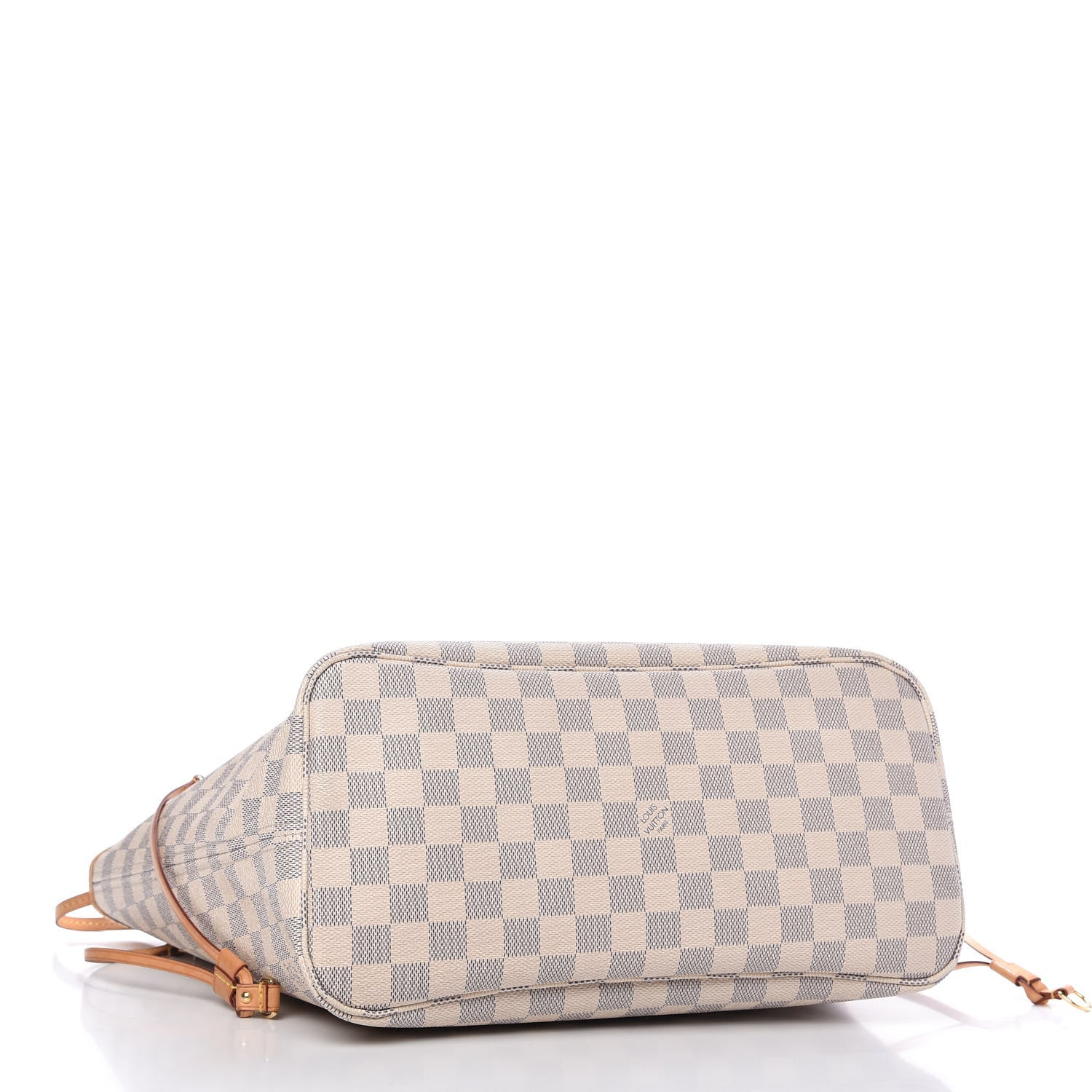 Louis Vuitton Damier Azur Neo Neverfull MM Rose Ballerine 4 of 11