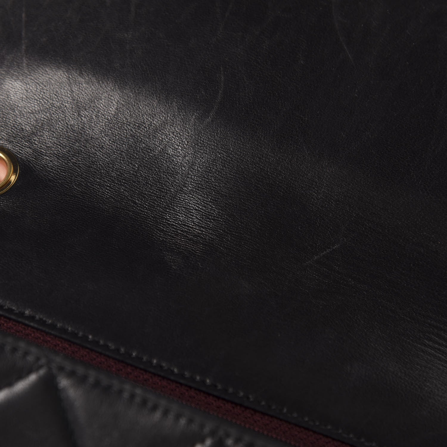 Chanel Lambskin Quilted Medium Golden Class Flap Black 10 of 14