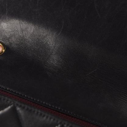Chanel Lambskin Quilted Medium Golden Class Flap Black 10 of 14