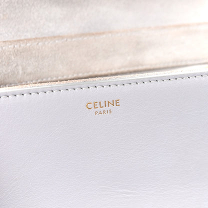 Celine Smooth Calfskin Teen Soft 16 Shoulder Bag Light Grey 6 of 10