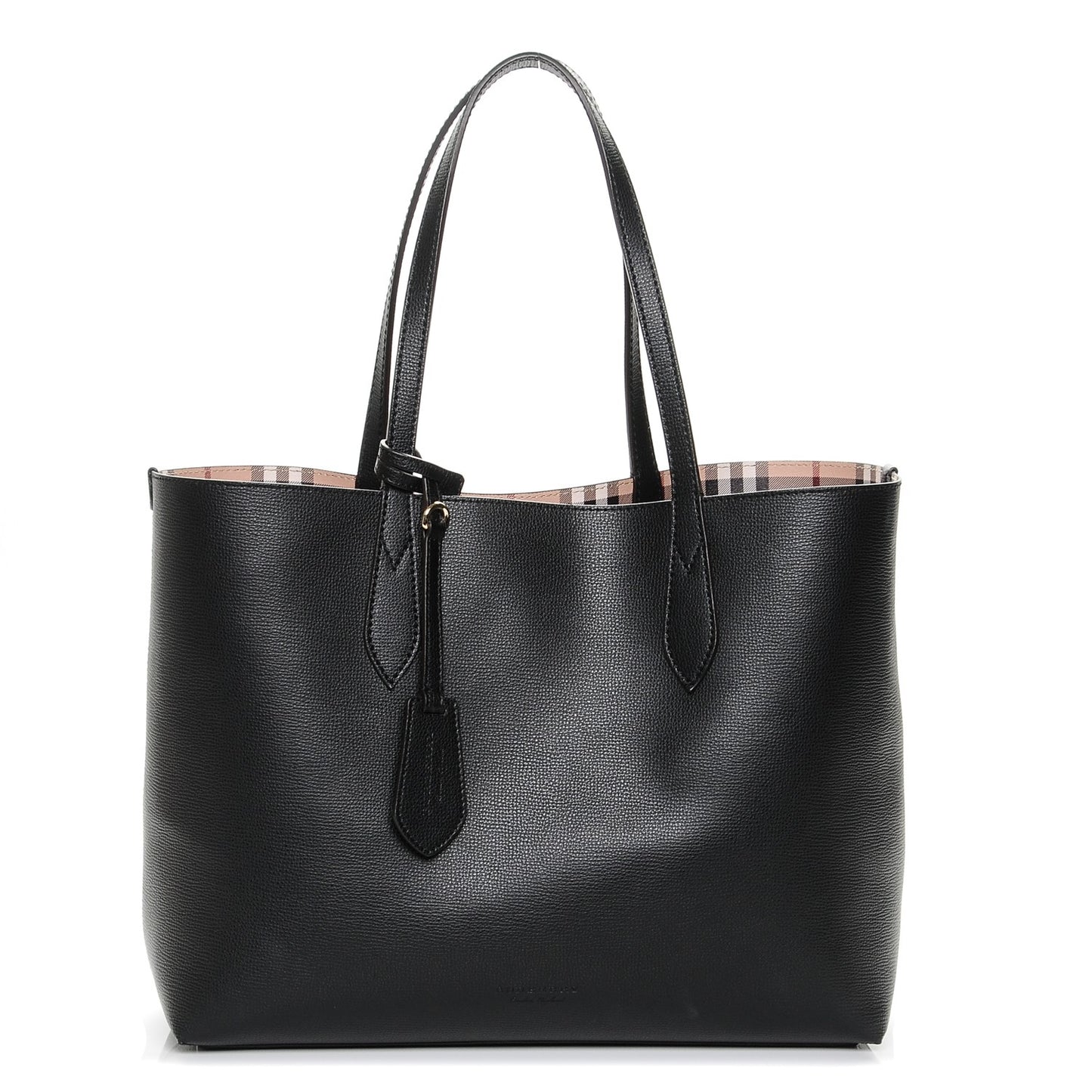 Haymarket Check Medium Reversible Tote Black