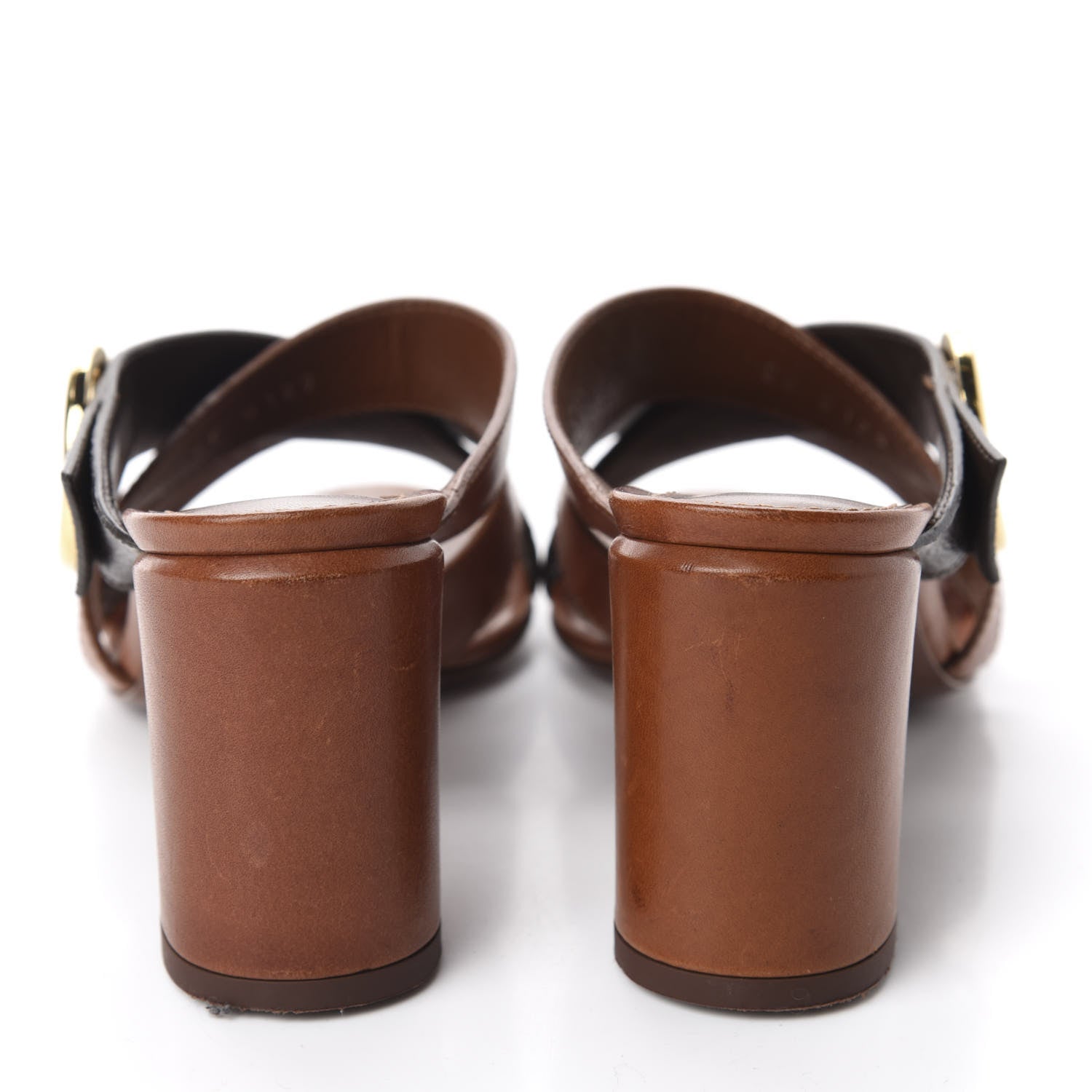 Louis Vuitton Monogram Horizon Mules 36 Cognac Brown 5 of 13