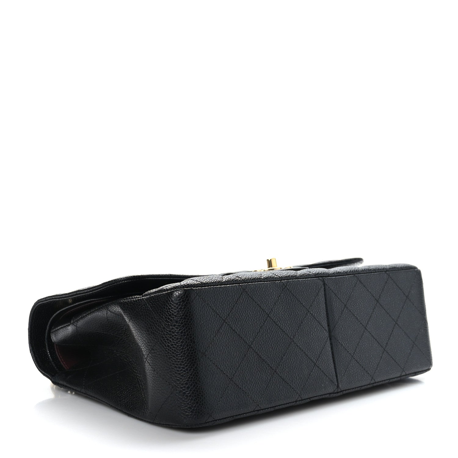 Chanel Caviar Quilted Jumbo Double Flap Black 4 of 9