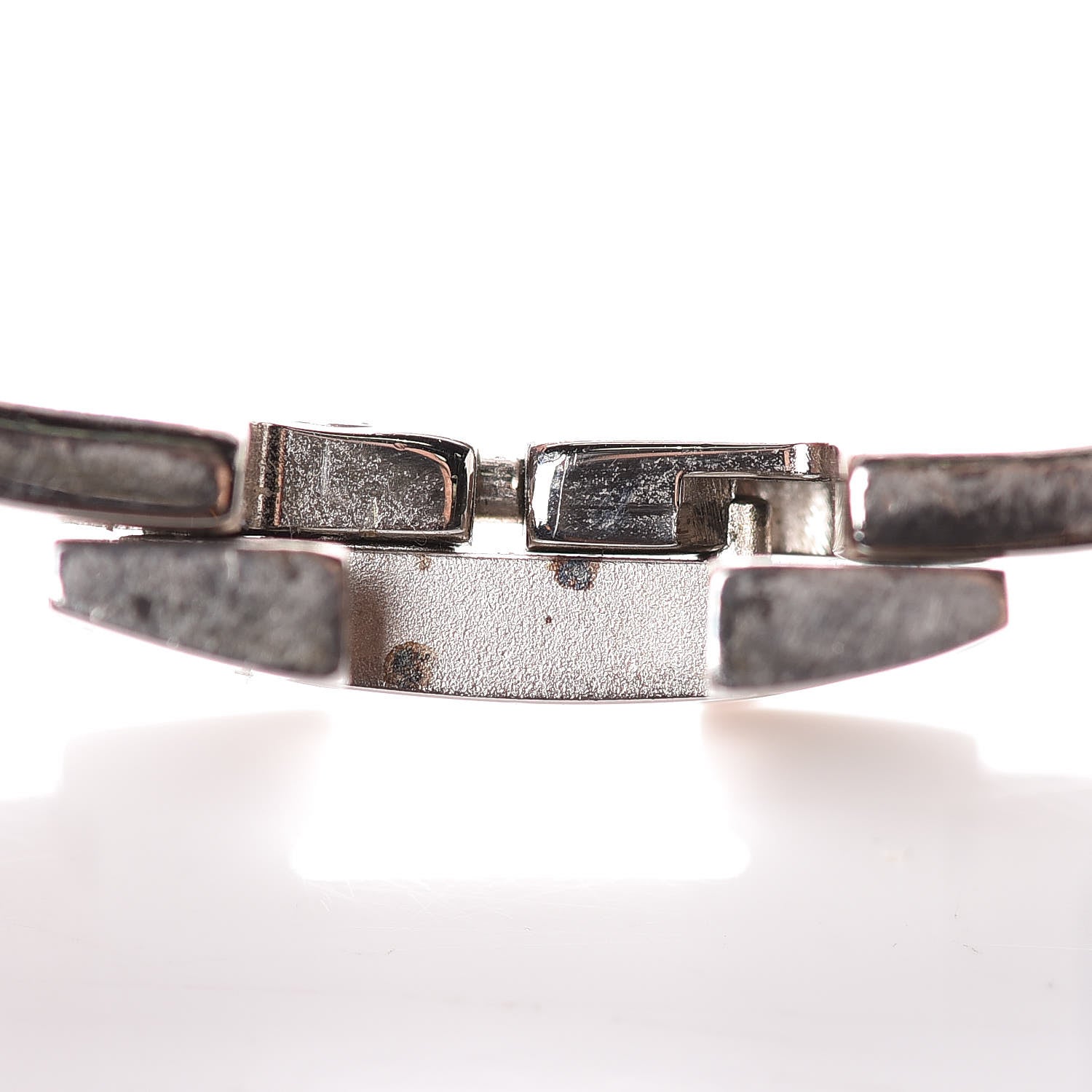 Hermes Enamel Narrow Clic Clac H Bracelet GM Black 9 of 12