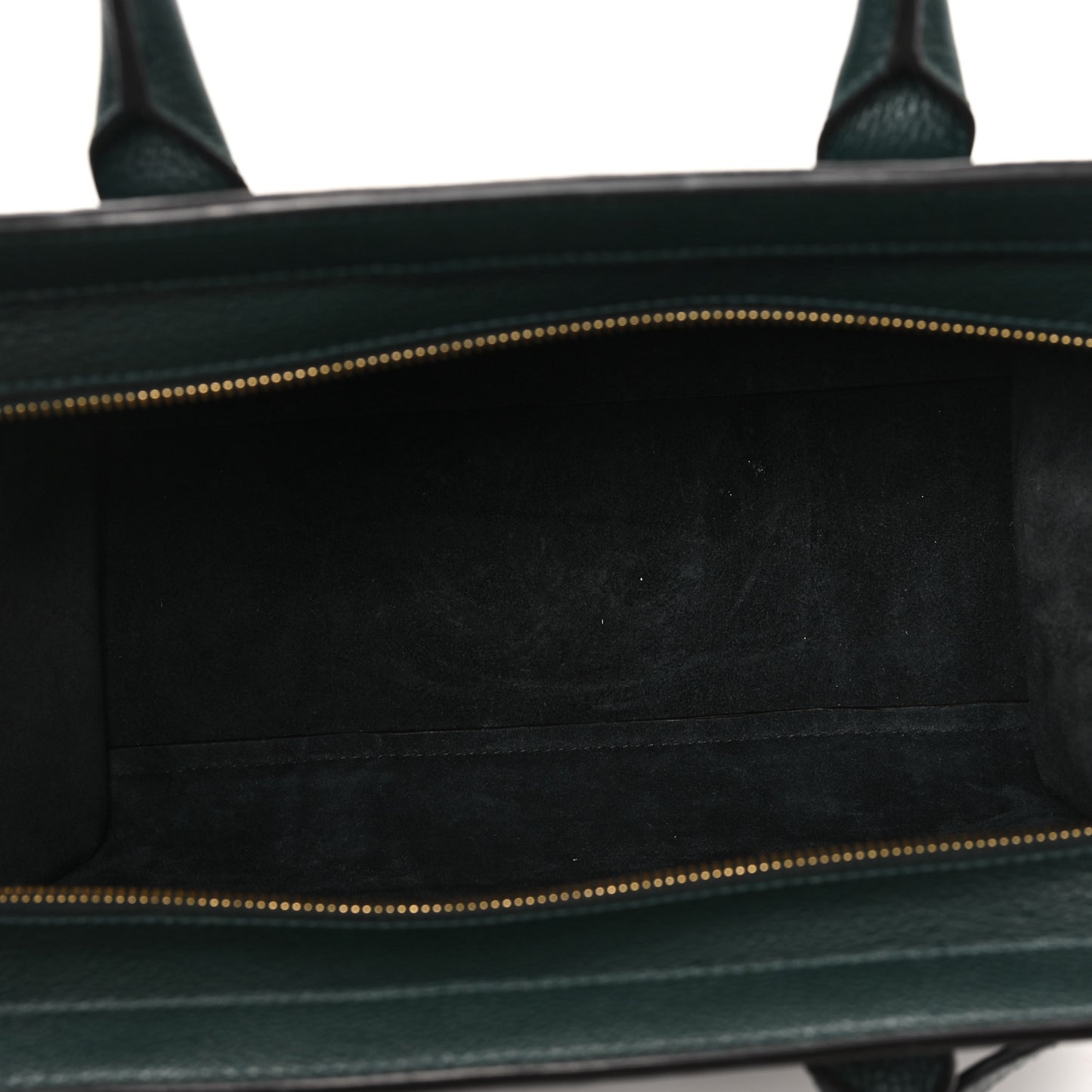 Classic Grain Small Bayswater Zip Tote Mulberry Green