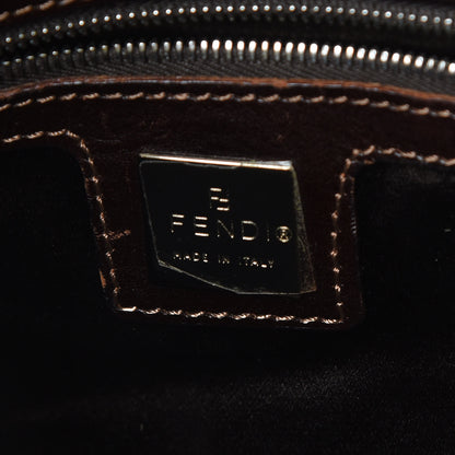 Fendi Calf Hair Mama Baguette Yellow Brown 6 of 11