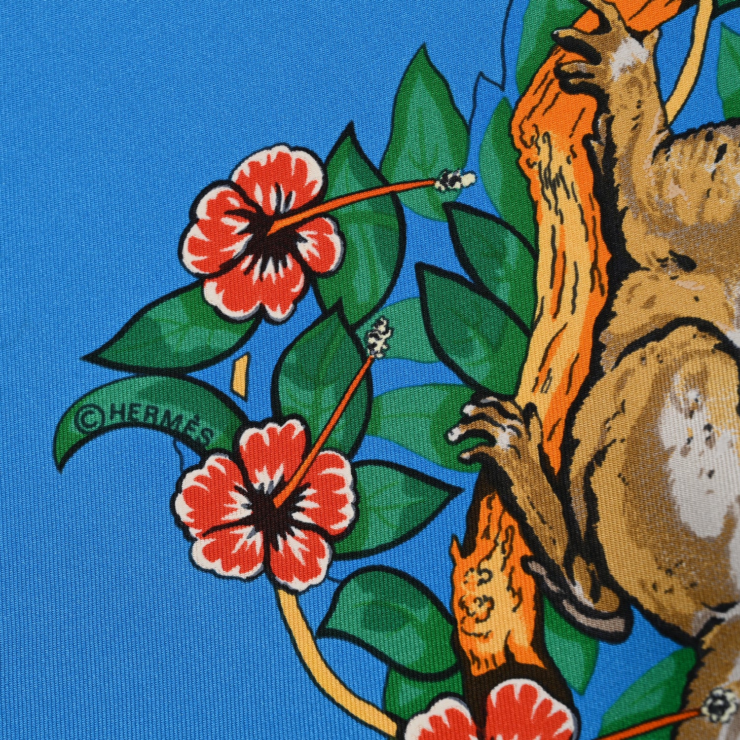 Hermes Silk Jungle Love Scarf 90 1700390 – FASHIONPHILE