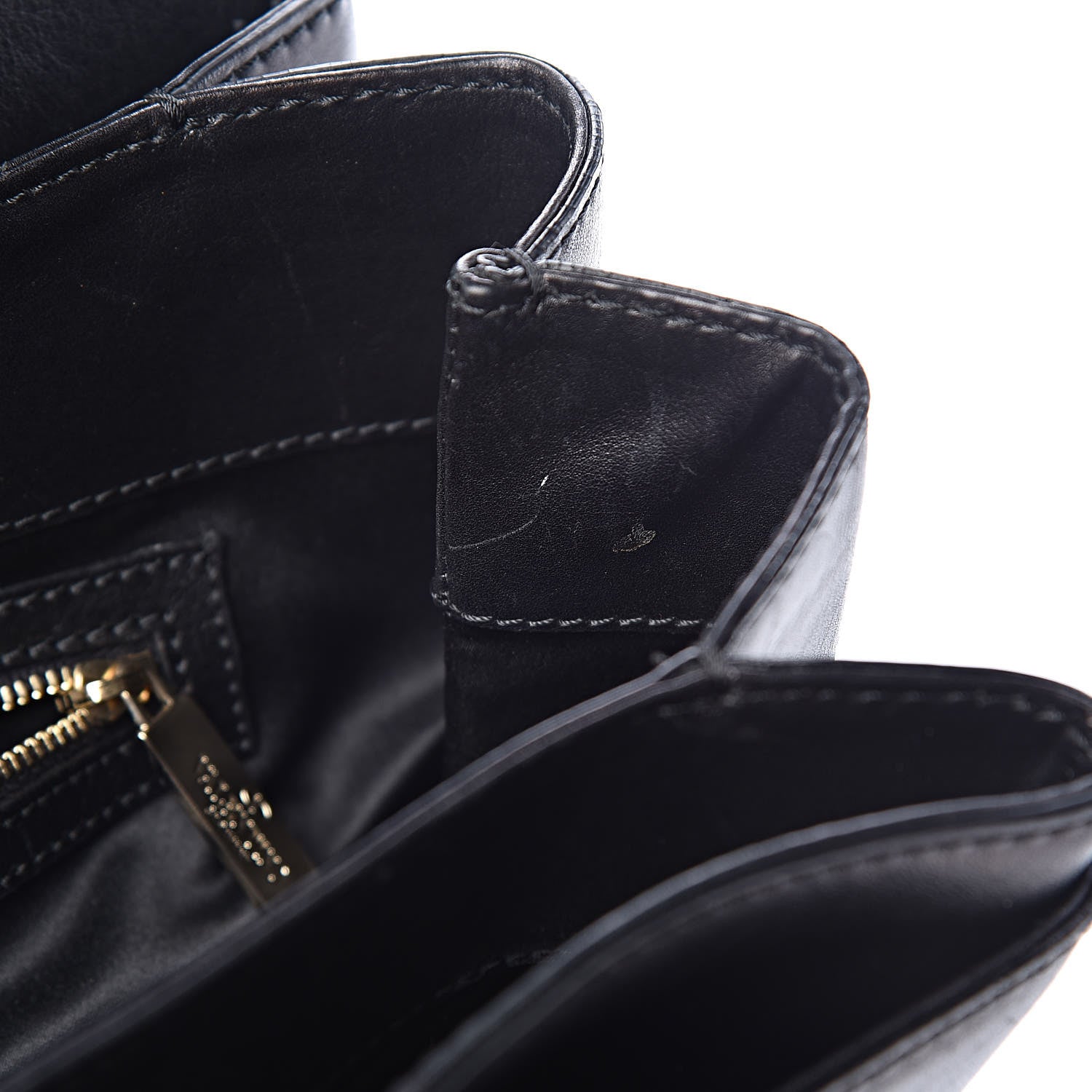 Valentino Garavani Vitello Rockstud Accordion Satchel Black 10 of 22