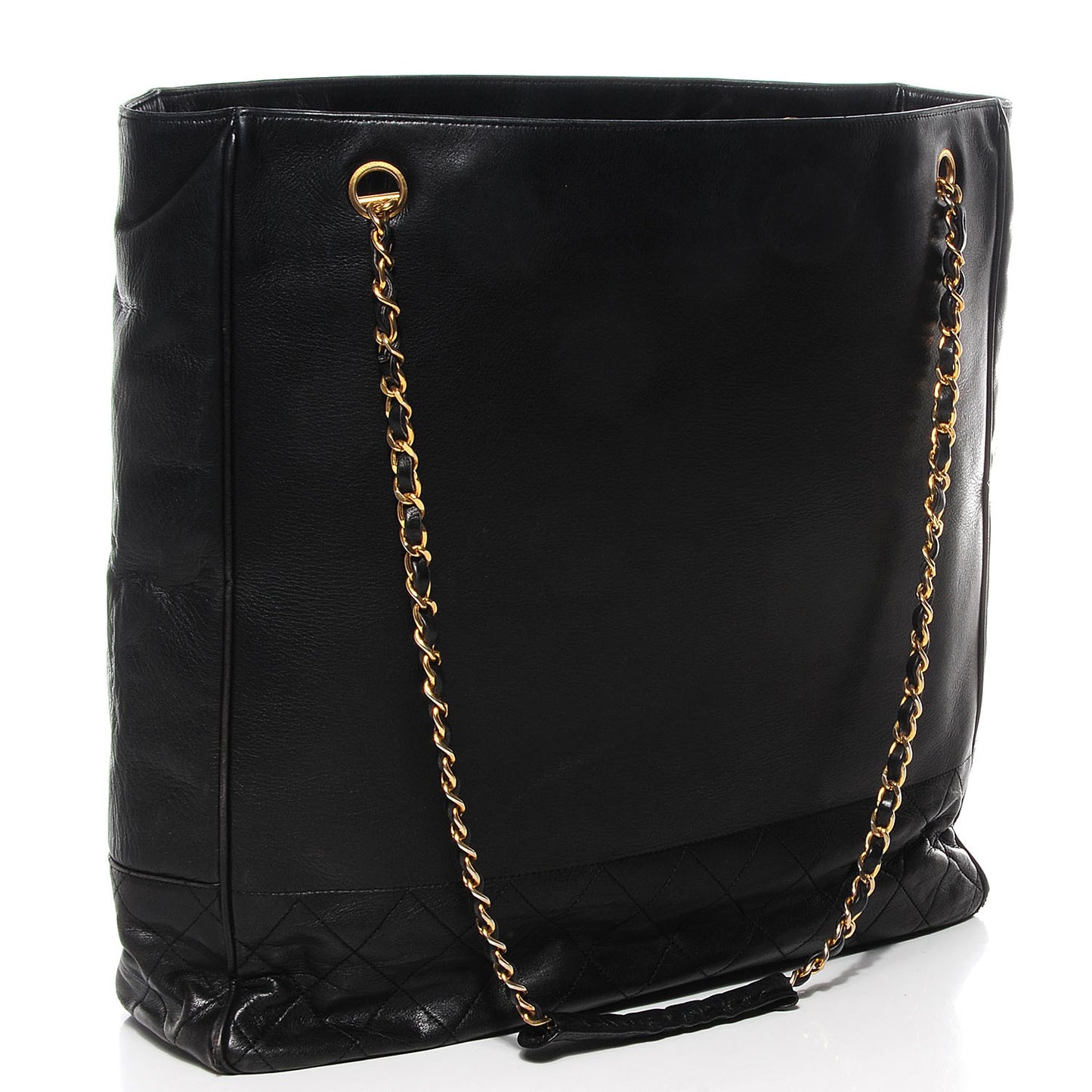 Lambskin Shoulder Bag Black