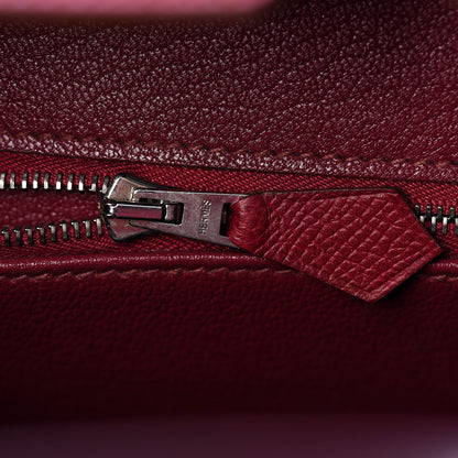 Hermes Epsom Birkin 30 Rubis 18 of 35