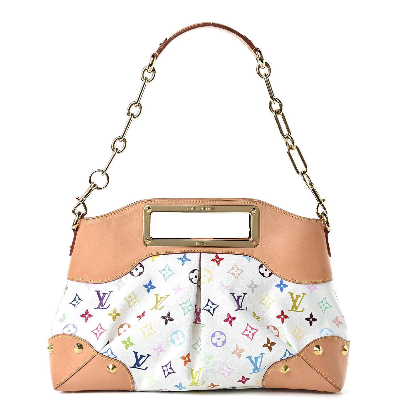 Monogram Multicolor Judy MM White