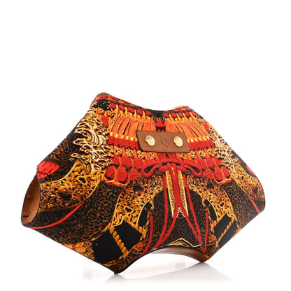 Alexander McQueen Silk De Manta Clutch Multicolor 3 of 11