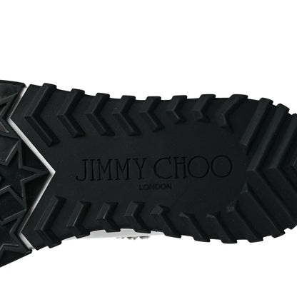 Jimmy Choo Knit Crystal Pearl Verona Sneaker 37 White 6 of 8