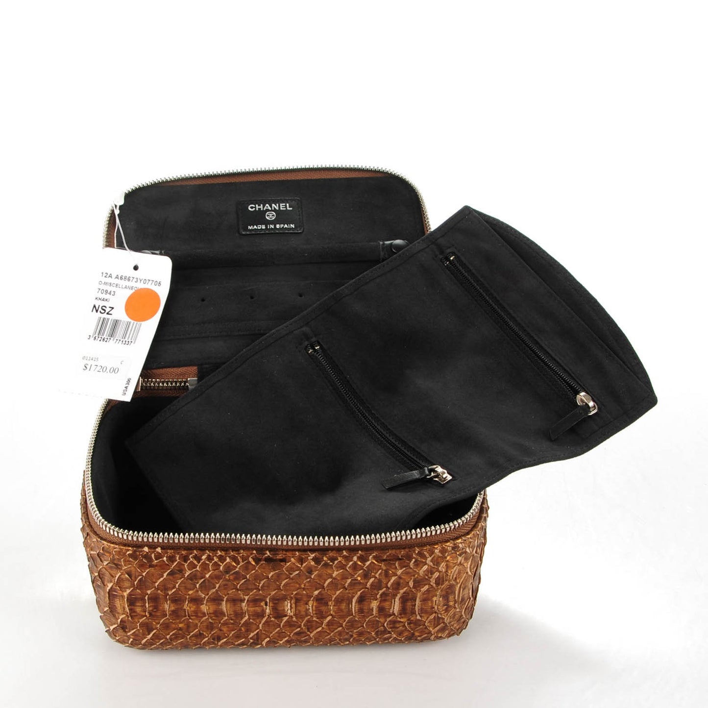 Python Jewelry Case Khaki