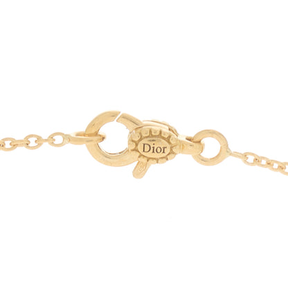 Christian Dior 18K Yellow Gold Platinum Diamond Black Onyx Mother of Pearl Rose Celeste Pendant Necklace 5 of 6