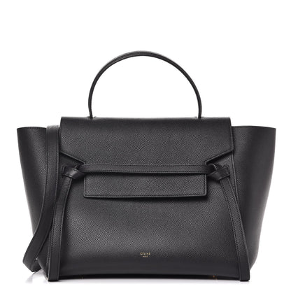 Celine Grained Calfskin Mini Belt Bag Black 1 of 11