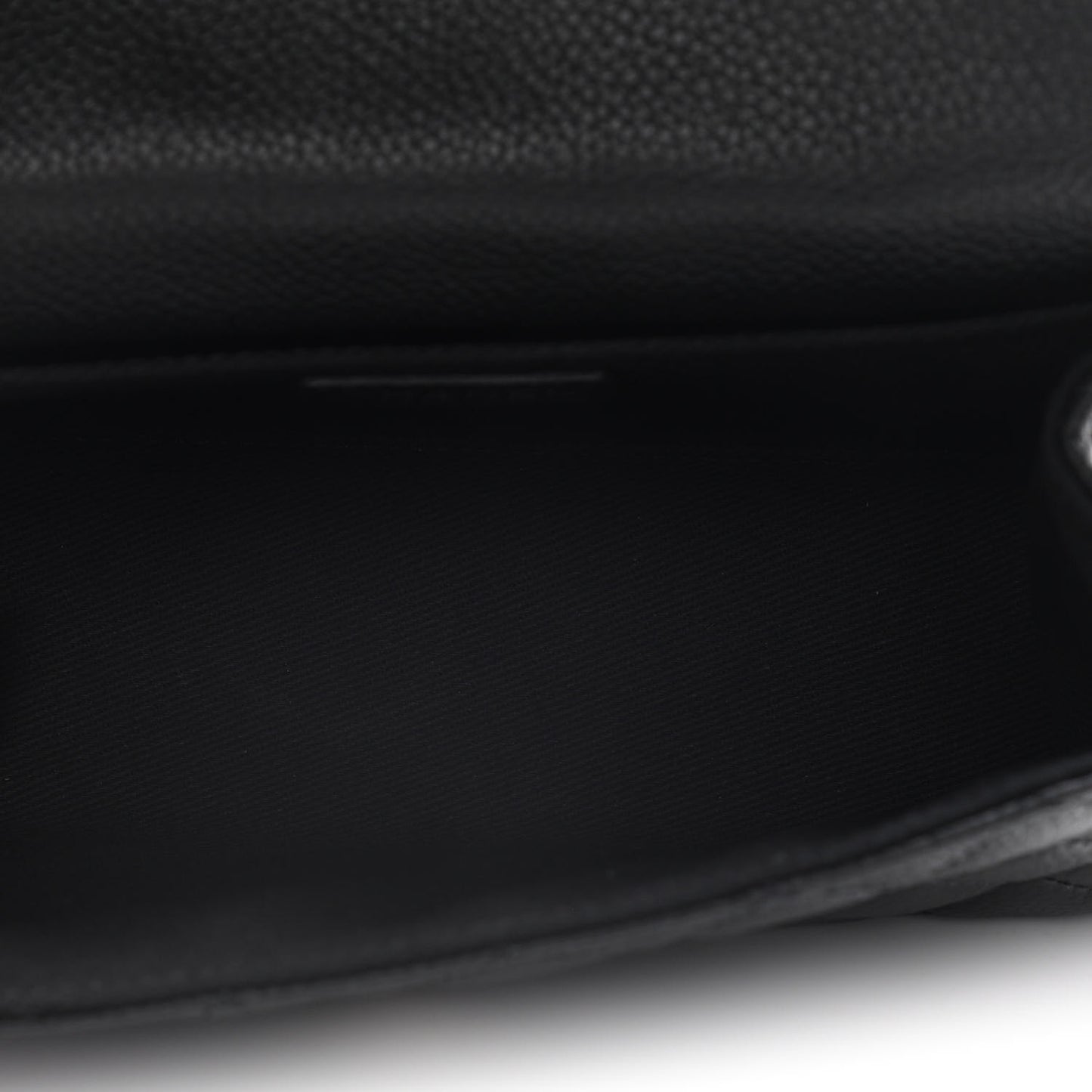 Grained Calfskin Quilted 2.55 Reissue Flap Belt Bag Clutch Black