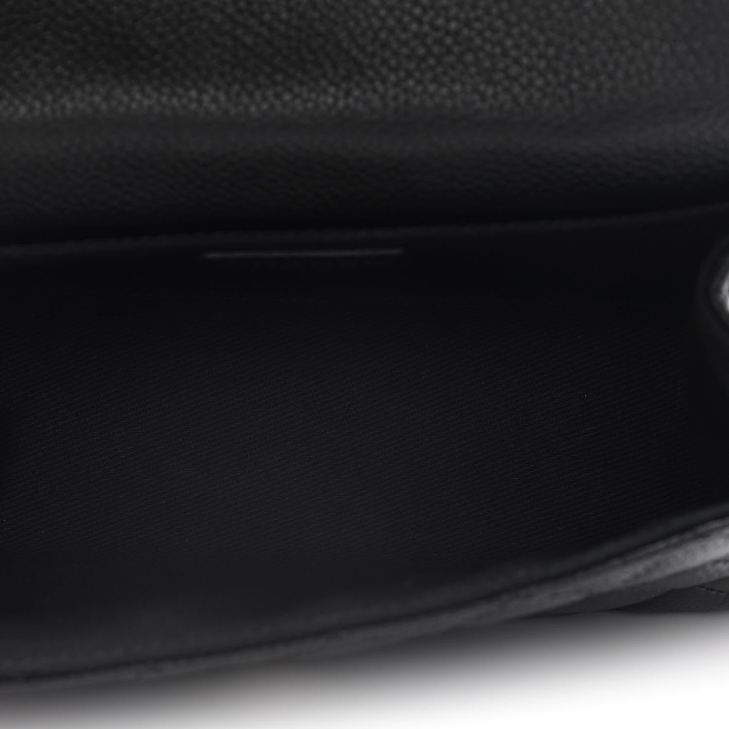 Chanel Grained Calfskin Quilted 2.55 Reissue Flap Belt Bag Clutch Black 5 of 10