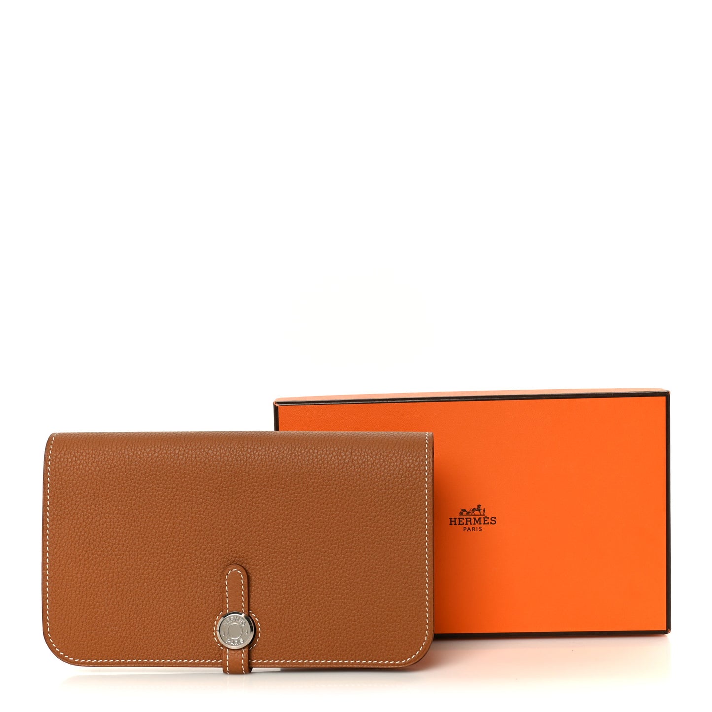 Togo Dogon Duo Wallet Gold
