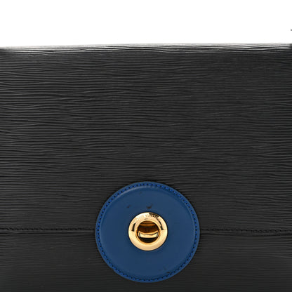 Louis Vuitton Epi Sac Friedland Black Blue 8 of 16