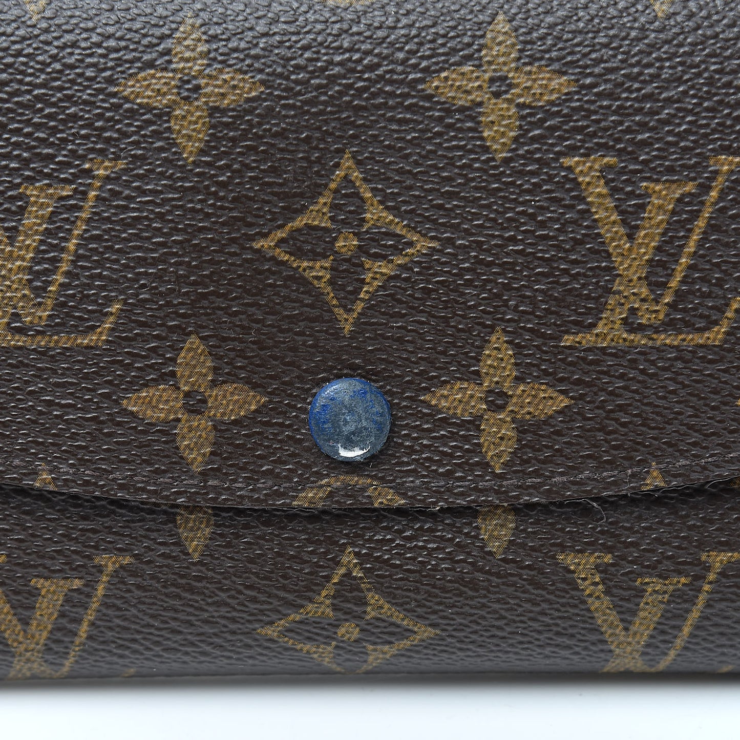 Monogram Emilie Wallet Blue
