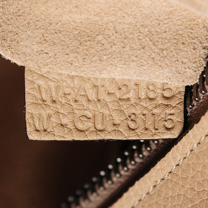 Celine Drummed Calfskin Micro Luggage Dune 7 of 8