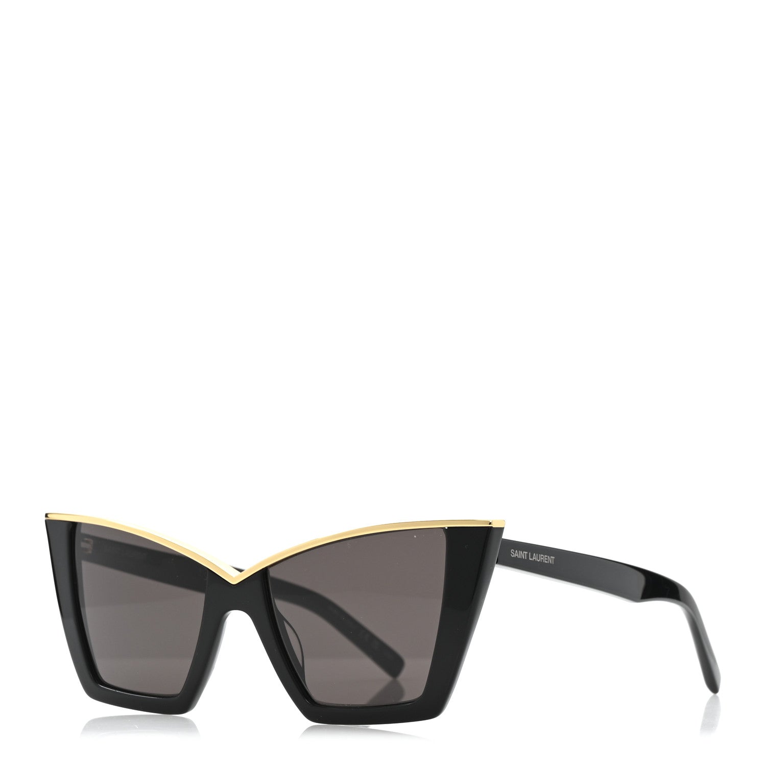 Saint Laurent Cat Eye Kate Sunglasses Black 1 of 8