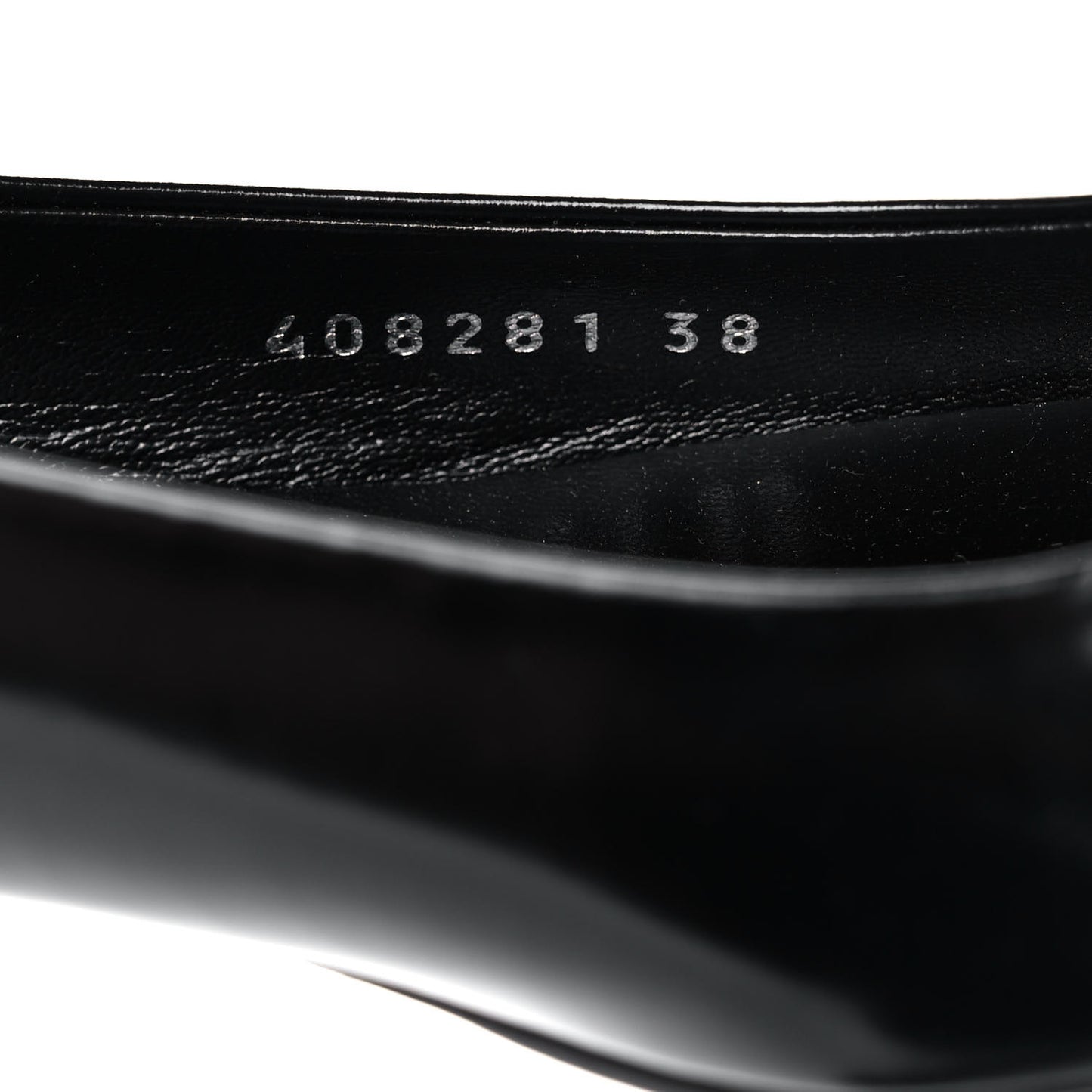 Regent Calfskin Horsebit Slingback Pumps 38 Black