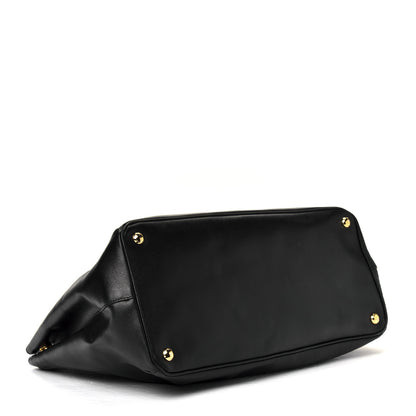 Prada Saffiano Lux Large Tote Black 3 of 7