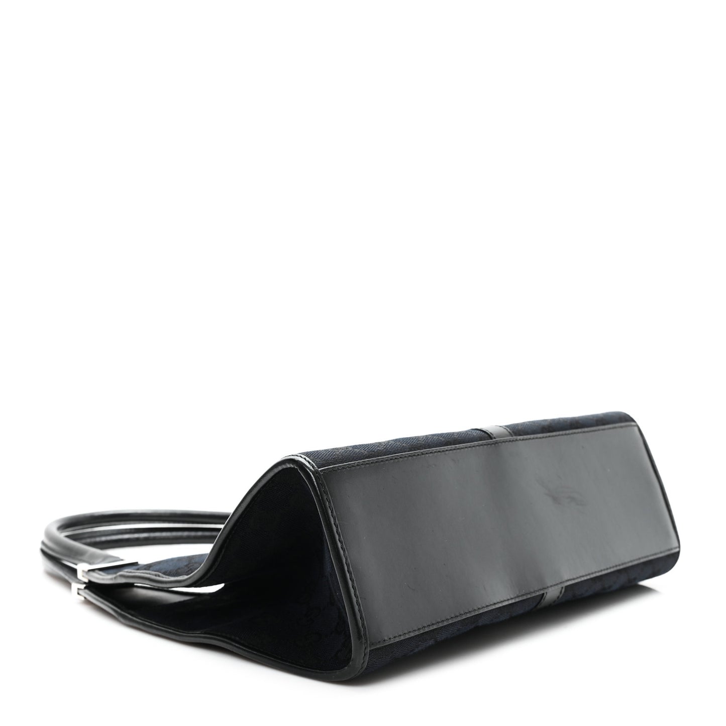 Monogram Bardot Shoulder Bag Black