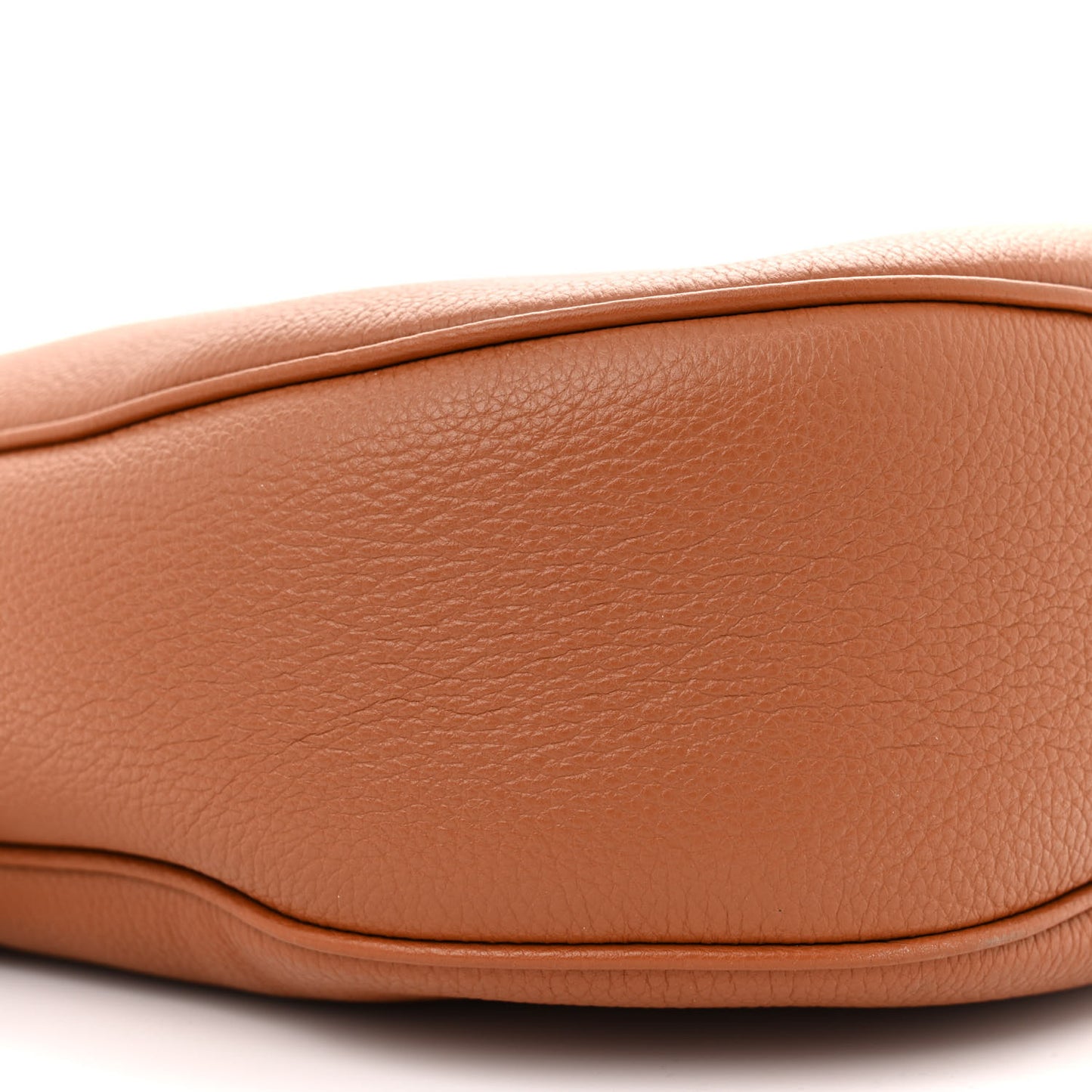Supple Calfskin Medium Triomphe Heloise Shoulder Bag Tan