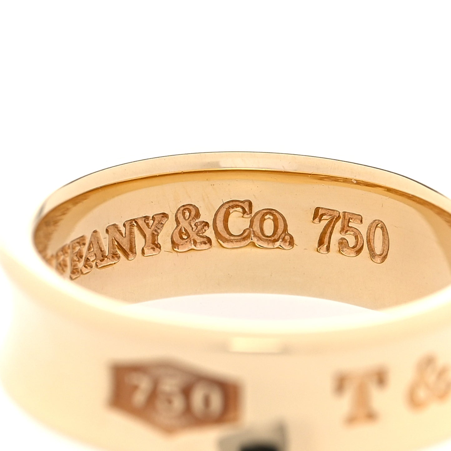 18K Yellow Gold 1837 Band Ring 54 6.75