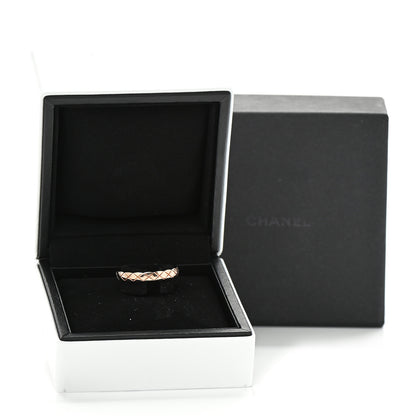 Chanel 18K Beige Gold Mini Coco Crush Ring 53 6.25 5 of 5