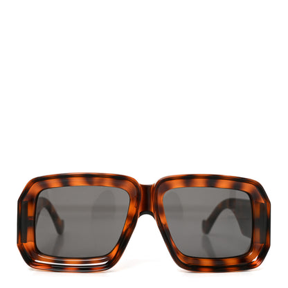 Loewe Acetate Paula's Ibiza Dive In Mask Sunglasses LW40064U Light Havana 2 of 7